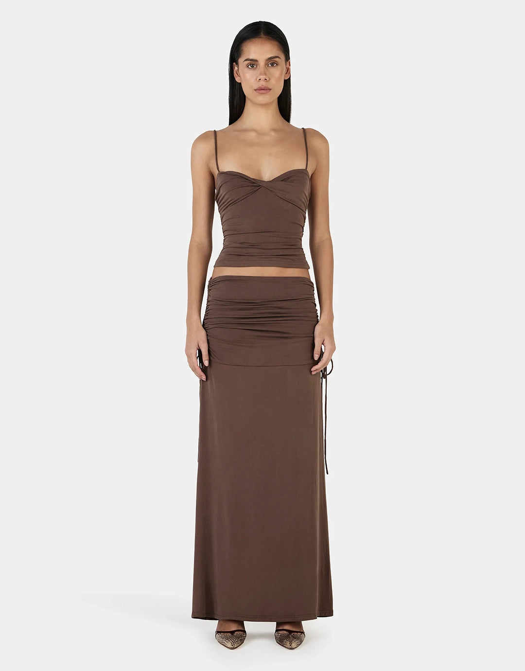 Norina Top - Chocolate