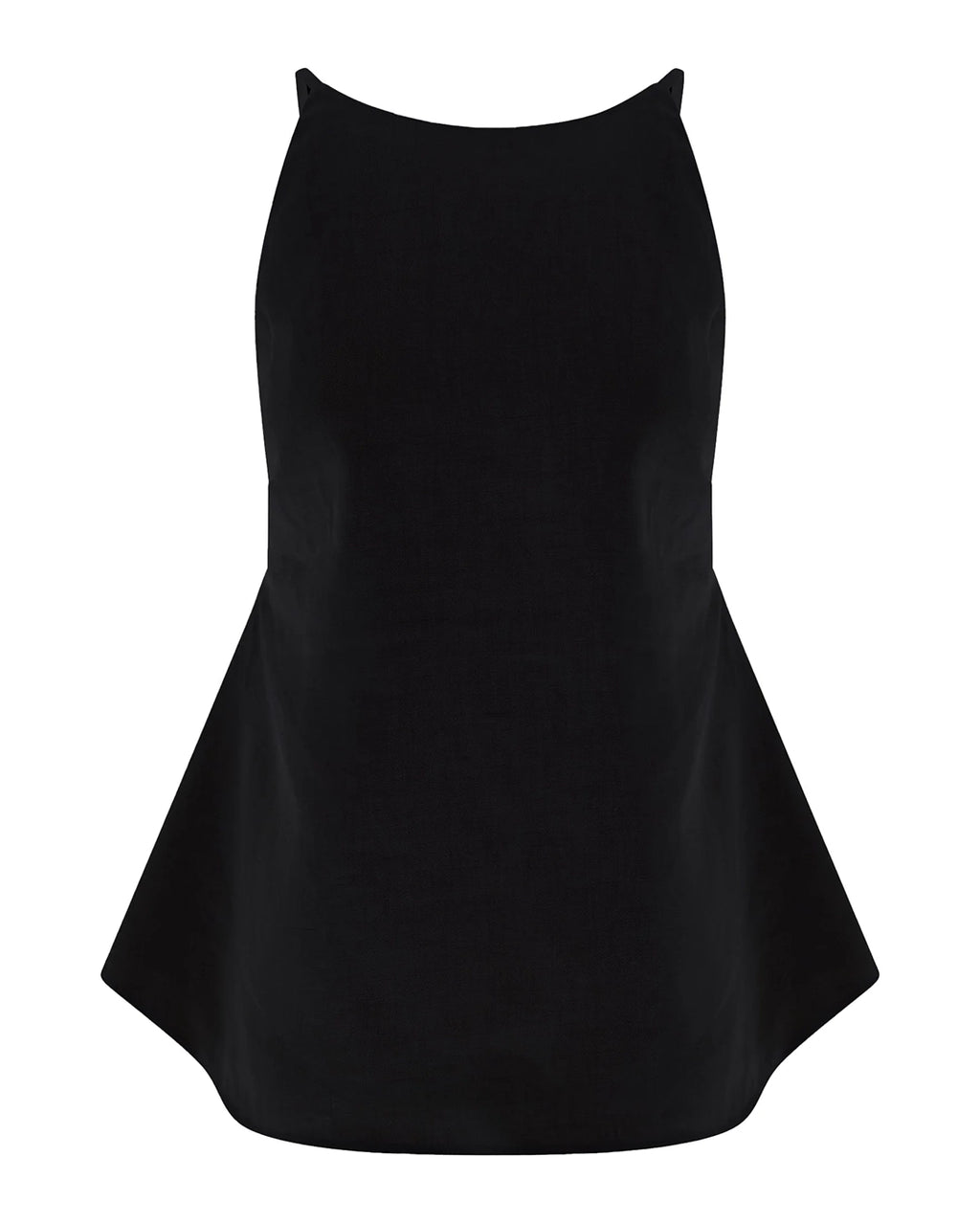 Ziba Linen Top - Black