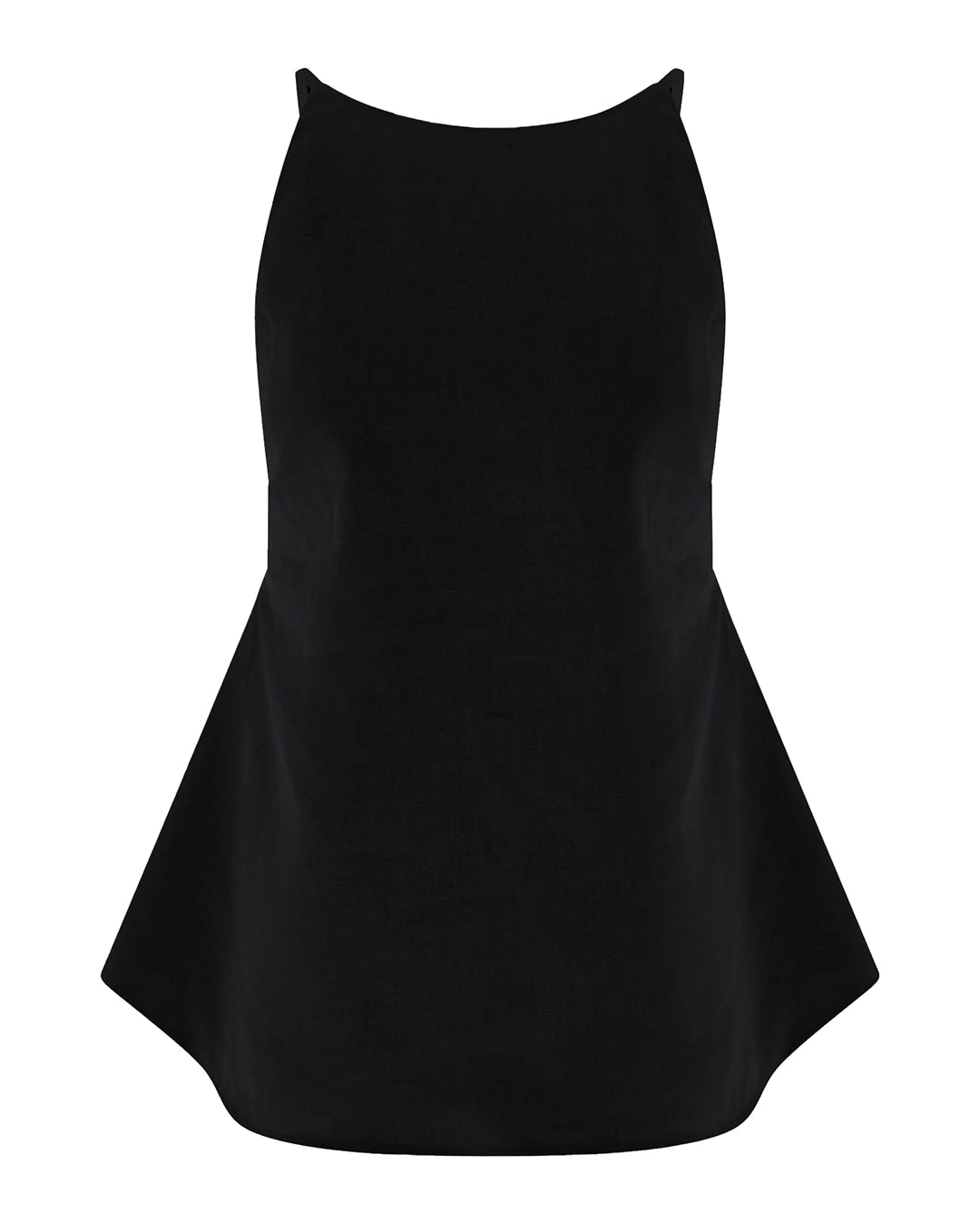 Ziba Linen Top - Black