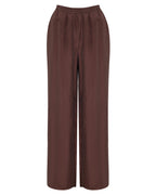 Dara Cupro Pant - Chocolate