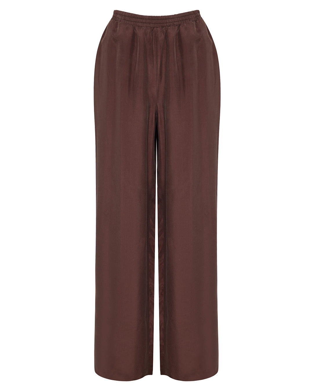 Dara Cupro Pant - Chocolate