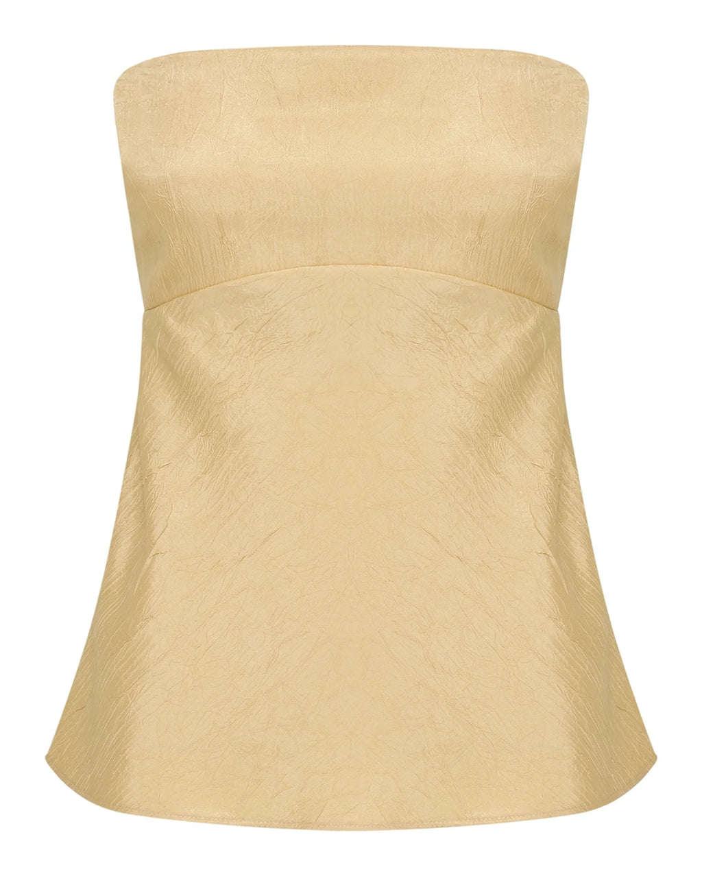 Pandora Strapless Top - Butter by Nude Lucy - view 7