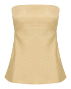 Pandora Strapless Top - Butter by Nude Lucy - view 7
