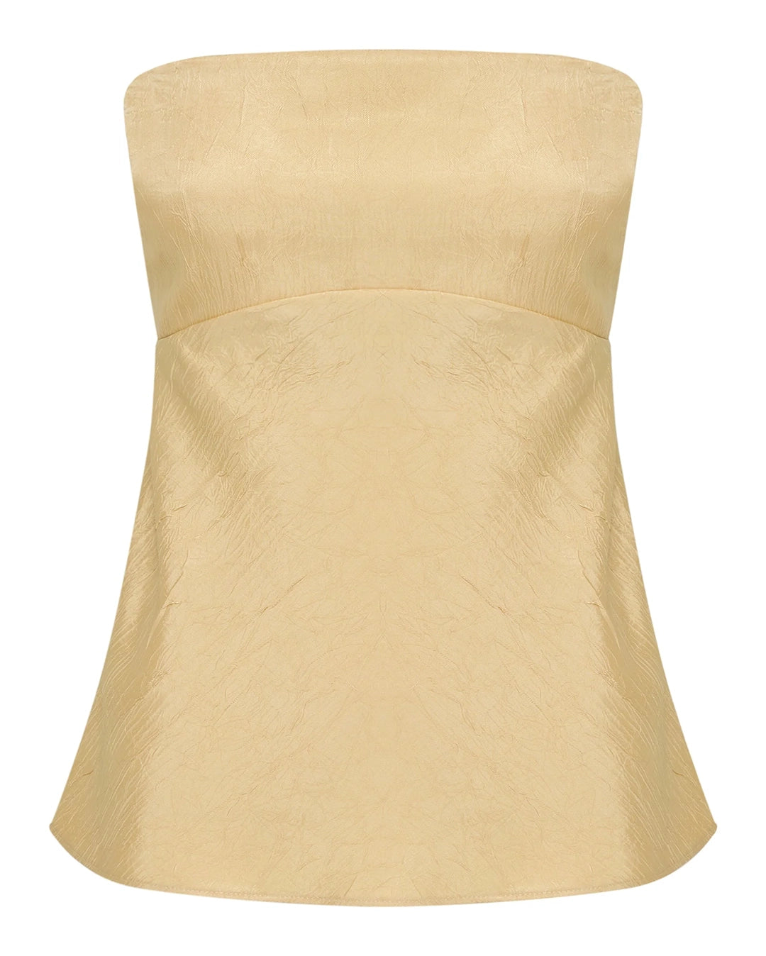 Pandora Strapless Top - Butter by Nude Lucy - view 7