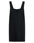 Zephyr Linen Mini Dress - Black by Nude Lucy - view 5