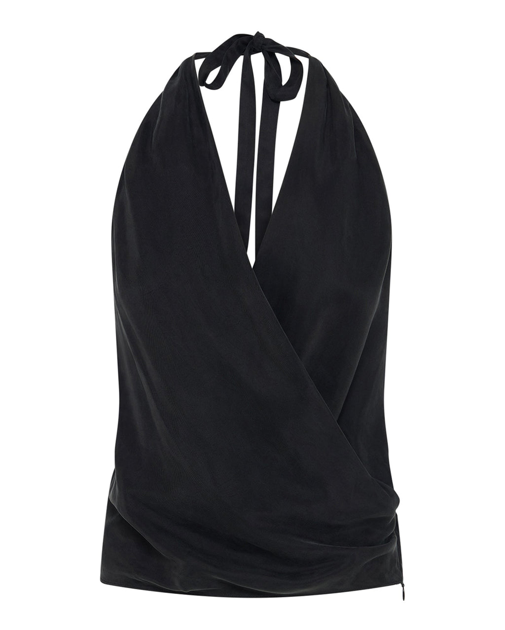 Leon Cupro Top - Black