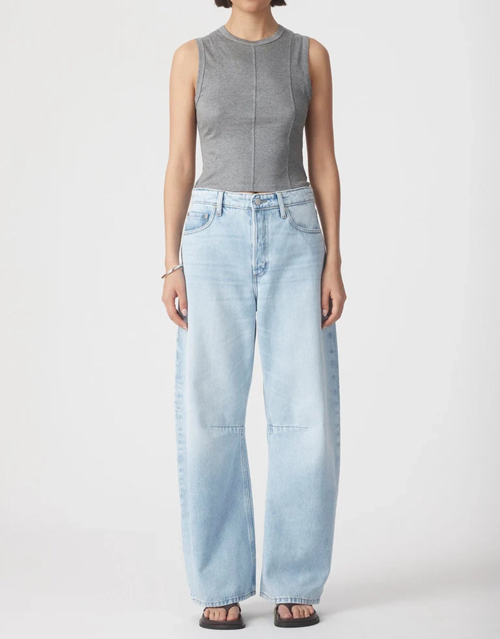 Vera Barrell Jeans - Faded