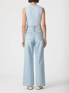 Milla Wide Jeans Long - Faded by Nobody Denim - view 3