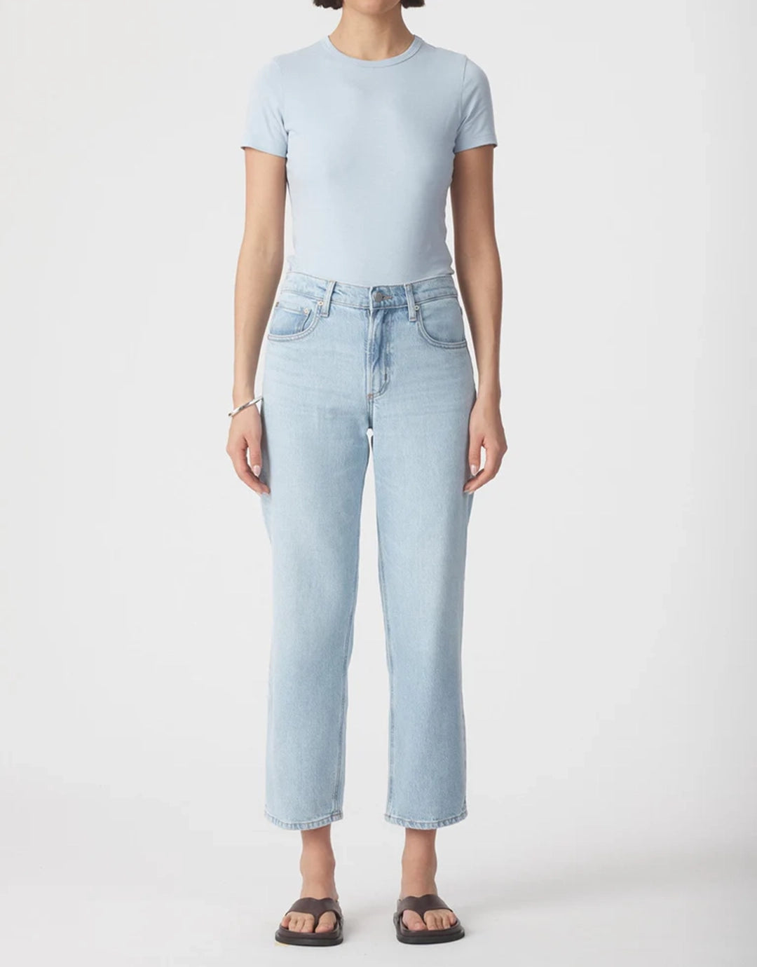 Erin Straight Jeans - Faded