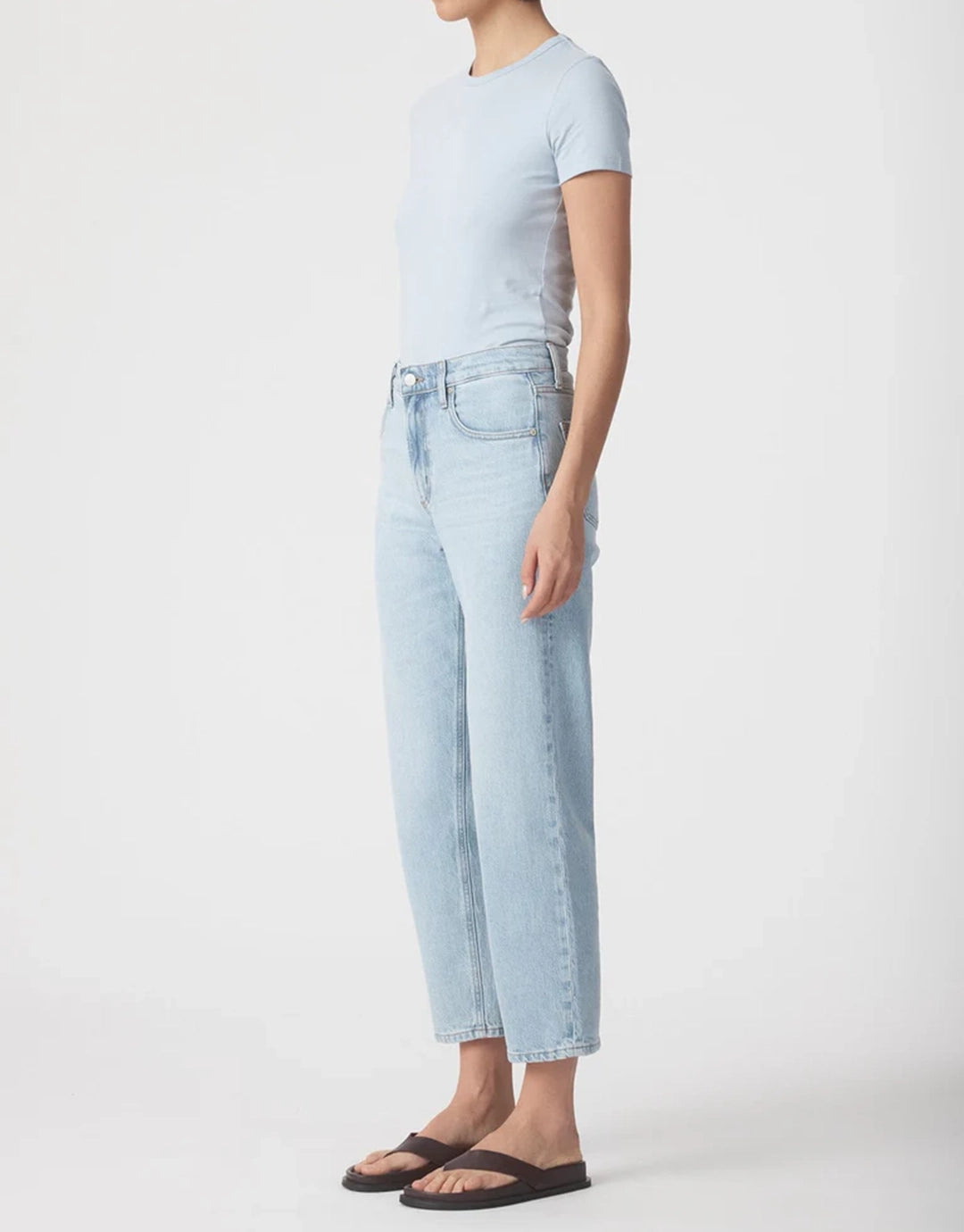 Erin Straight Jeans - Faded