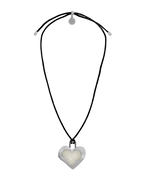 Olympia Necklace - Silver Pearl by Mountain and Moon - view 2