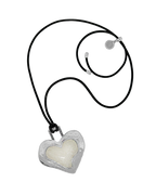 Olympia Necklace - Silver Pearl by Mountain and Moon - view 5