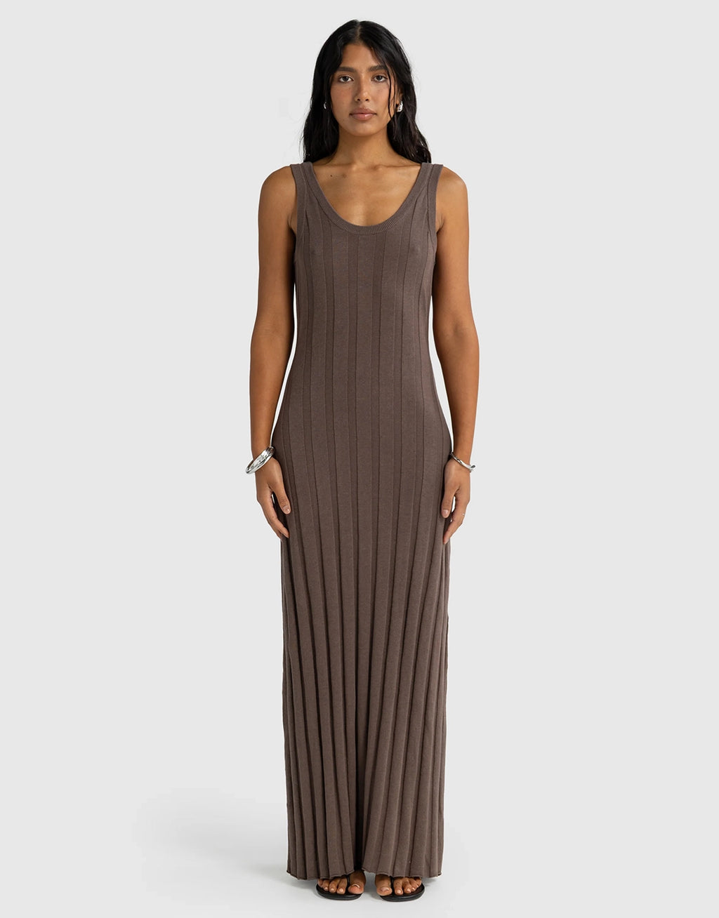 Amara Full Length Knit Dress