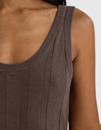Amara Full Length Knit Dress by ORTC - view 4