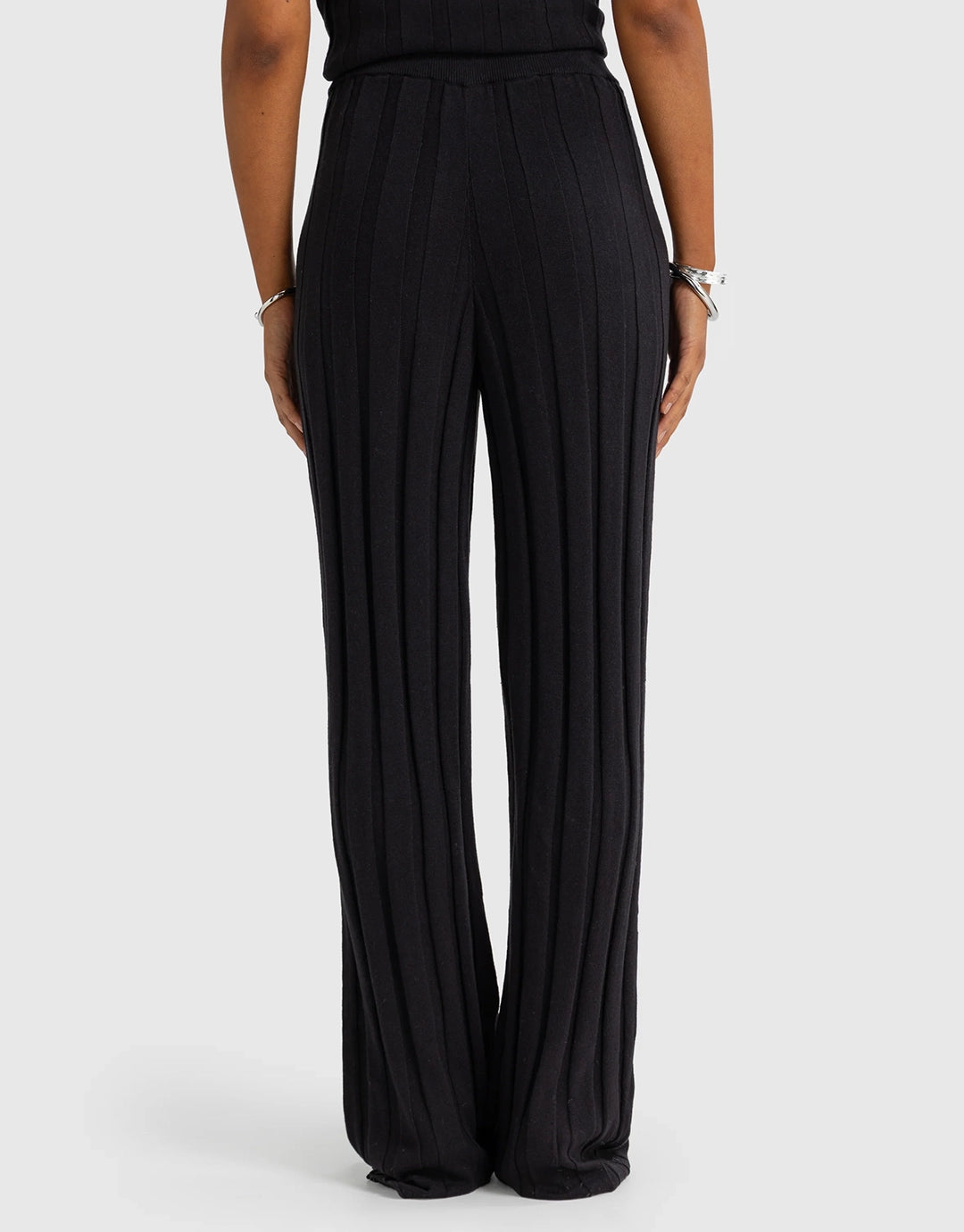 Amara Knit Pants - Black