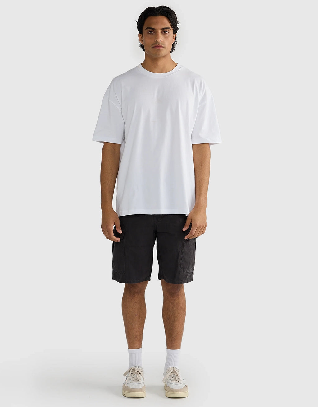 Cargo Shorts - Washed Black