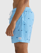 Noosa Swim Shorts - Blue by ORTC - view 4
