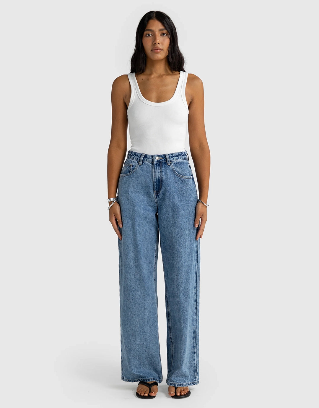 Sunday Scoop Tank - White