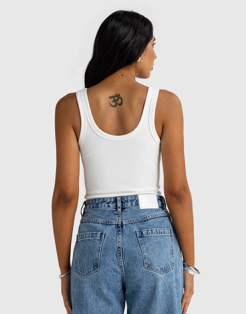Sunday Scoop Tank - White