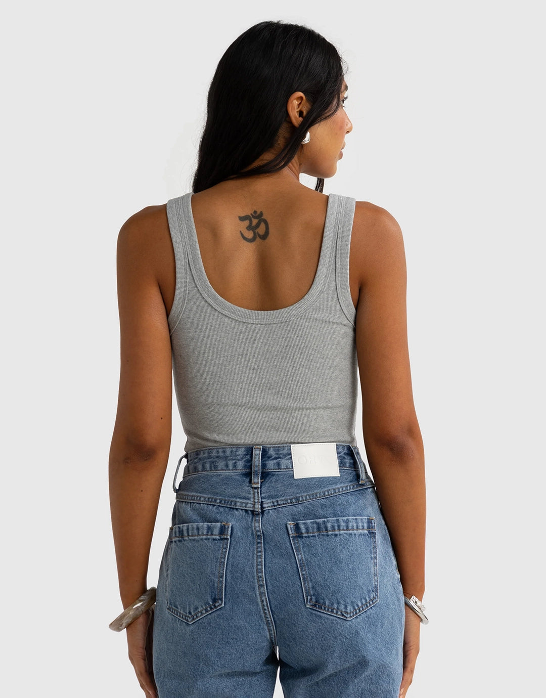 Sunday Scoop Tank - Grey Marle