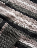 Ombre Stripe Knit Sweater - Black by Butter Goods - view 2