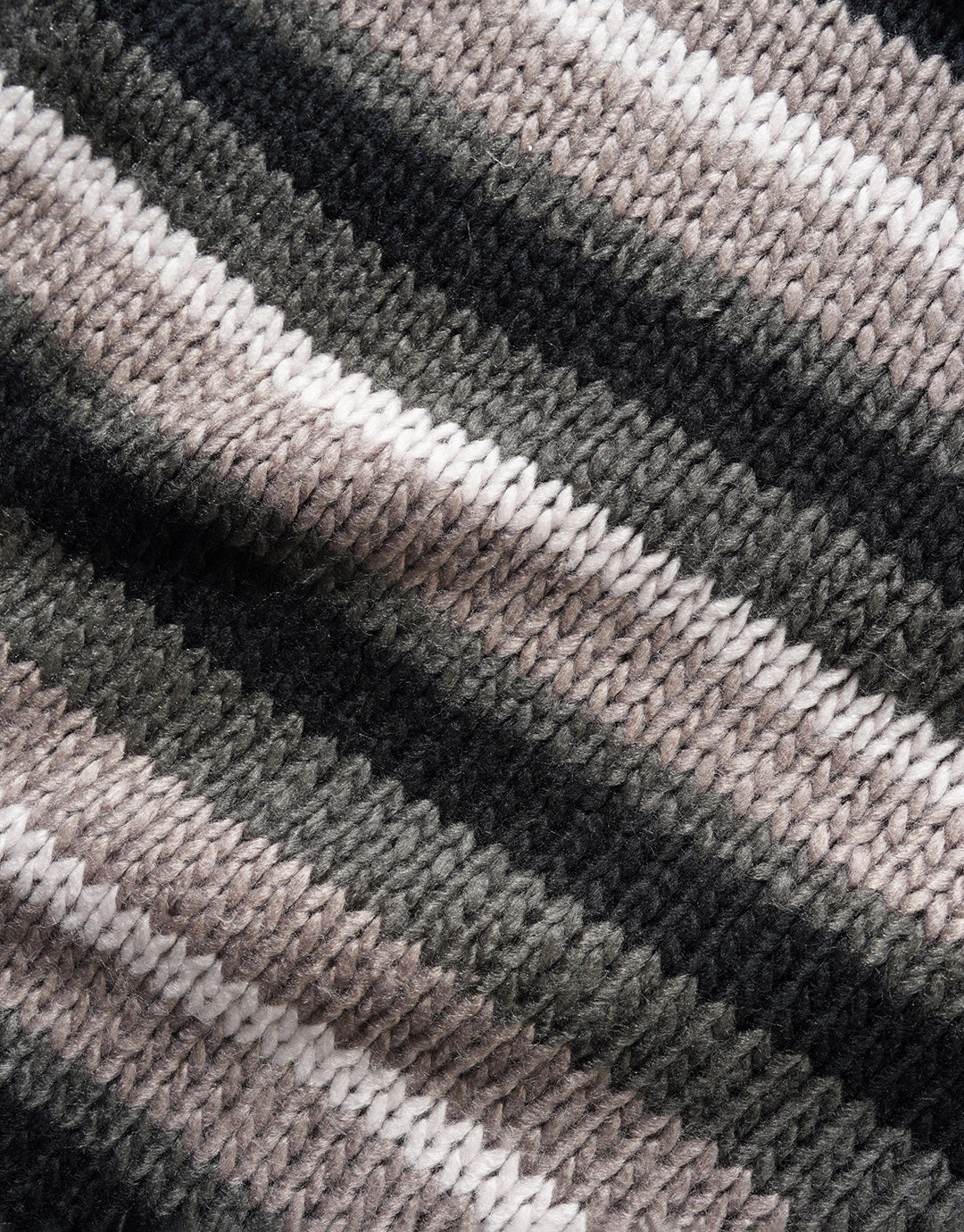 Ombre Stripe Knit Sweater - Black by Butter Goods - view 3