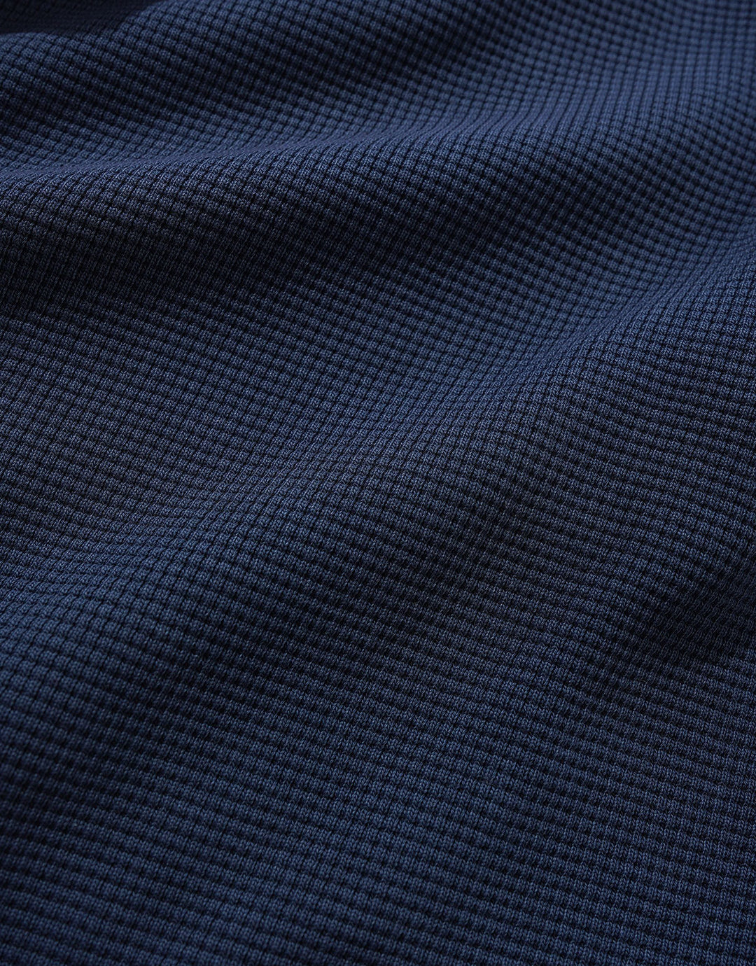 Waffle Zip-Through Hoodie - Navy Overdye by Butter Goods - view 5