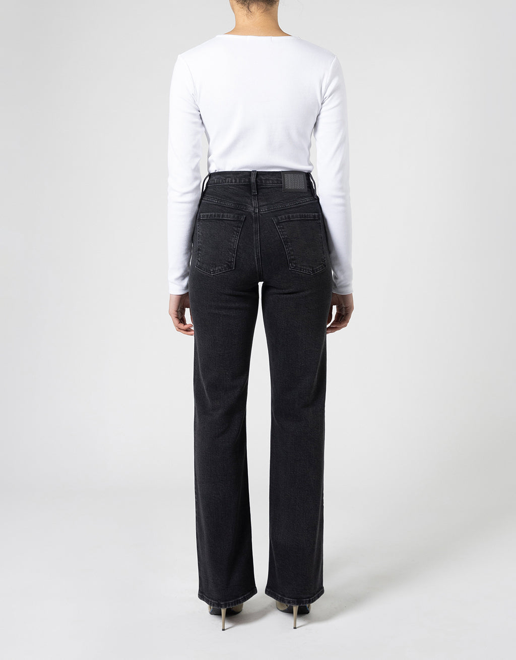 Loretta Bootcut Jeans - Shadow Black