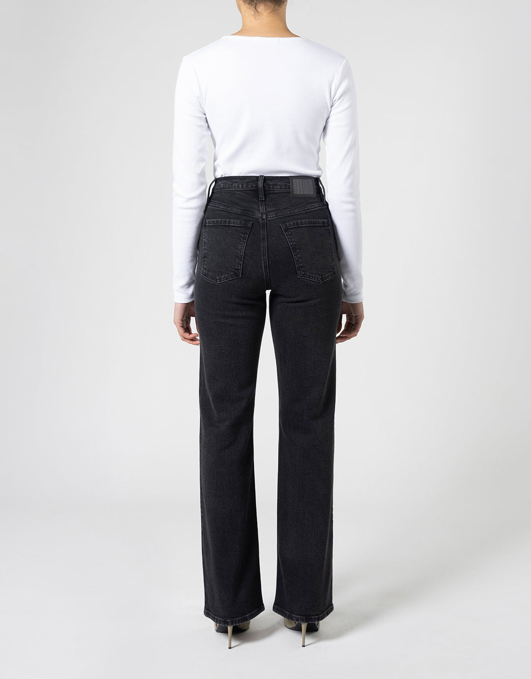 Loretta Bootcut Jeans - Shadow Black
