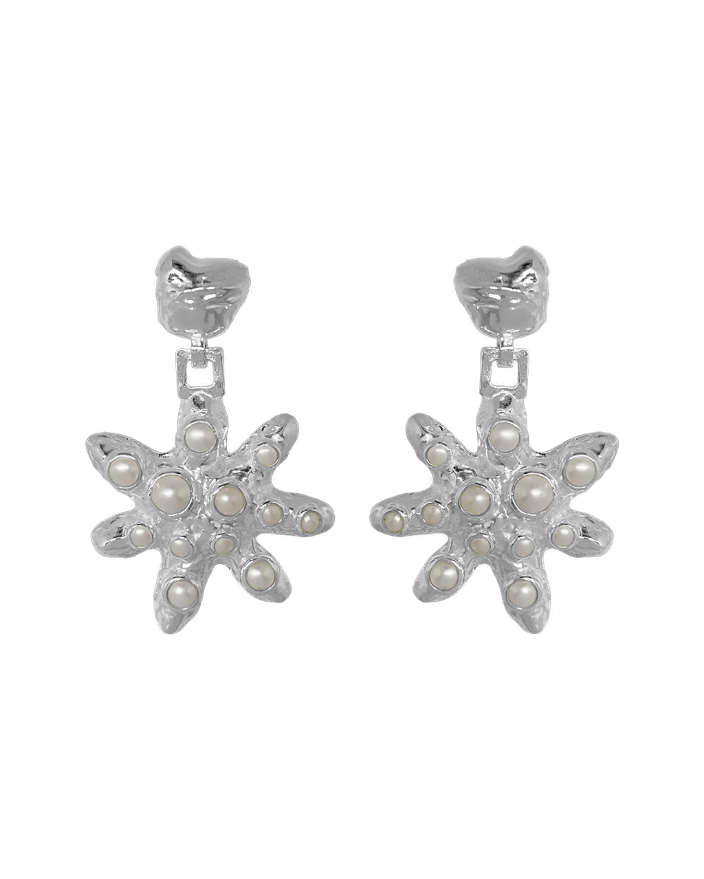Pari Earrings - Silver