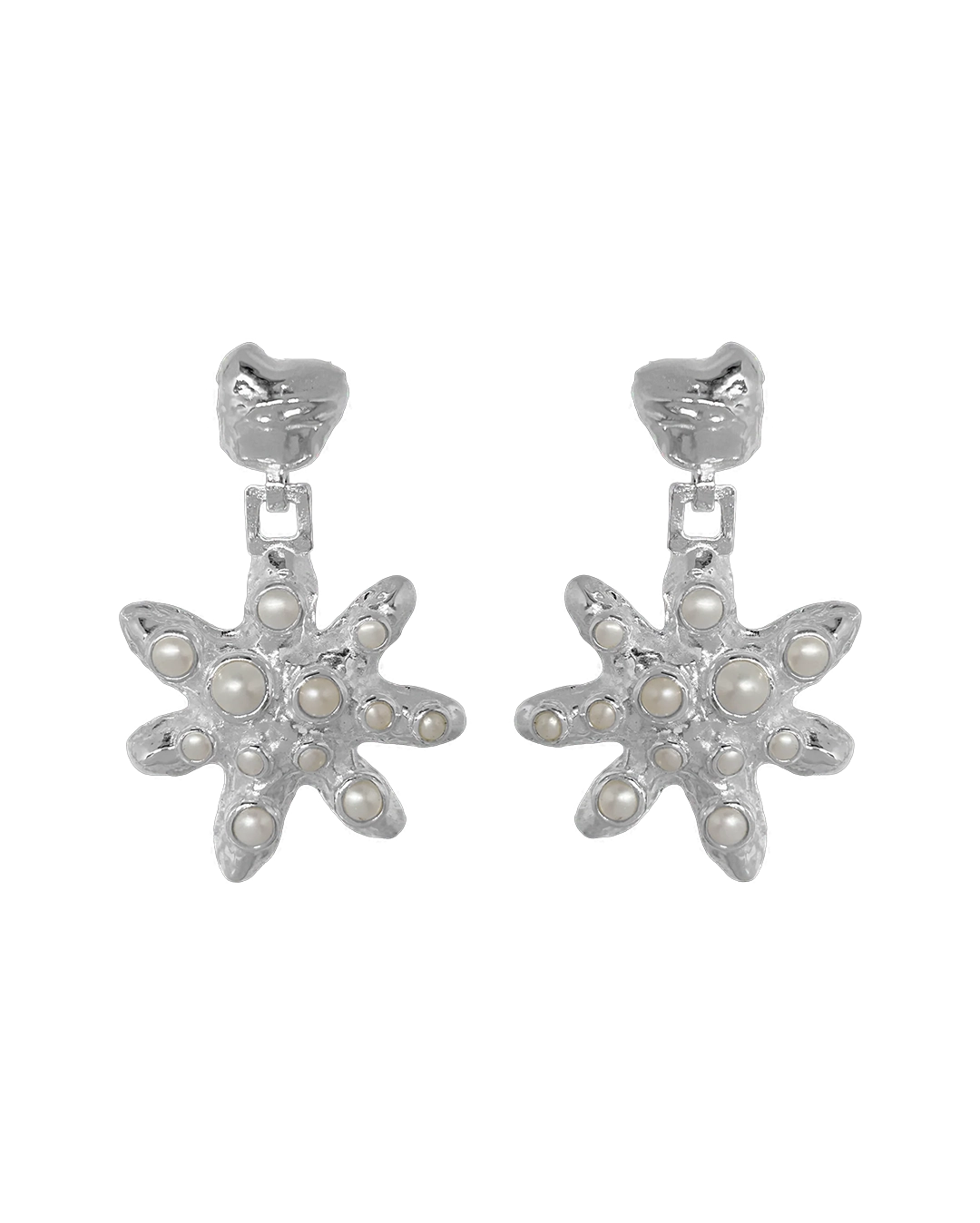 Pari Earrings - Silver