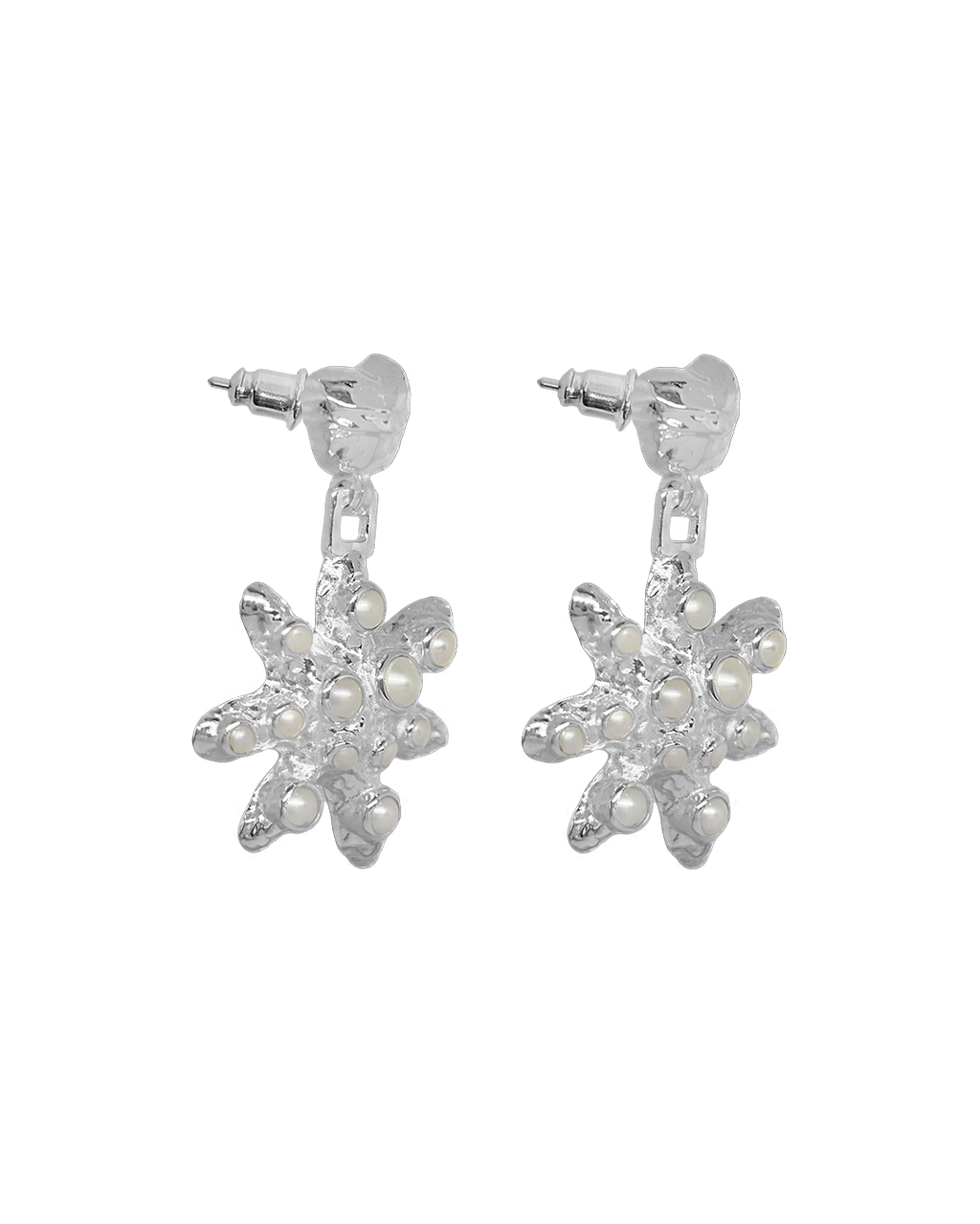Pari Earrings - Silver