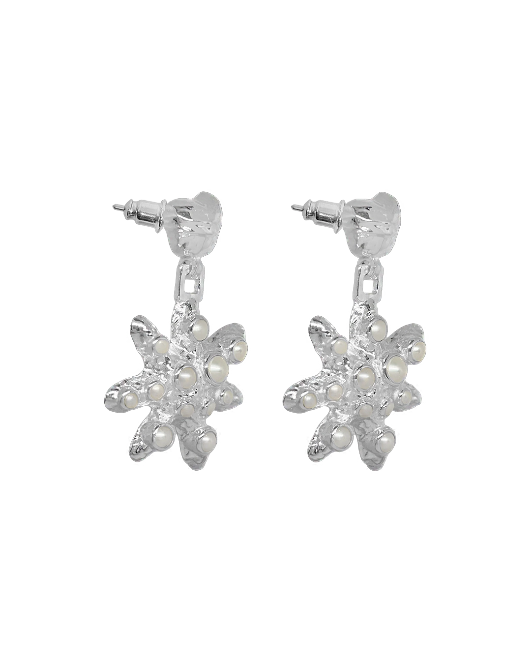 Pari Earrings - Silver