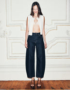 Gigi Barrel Denim Jeans by Rollas