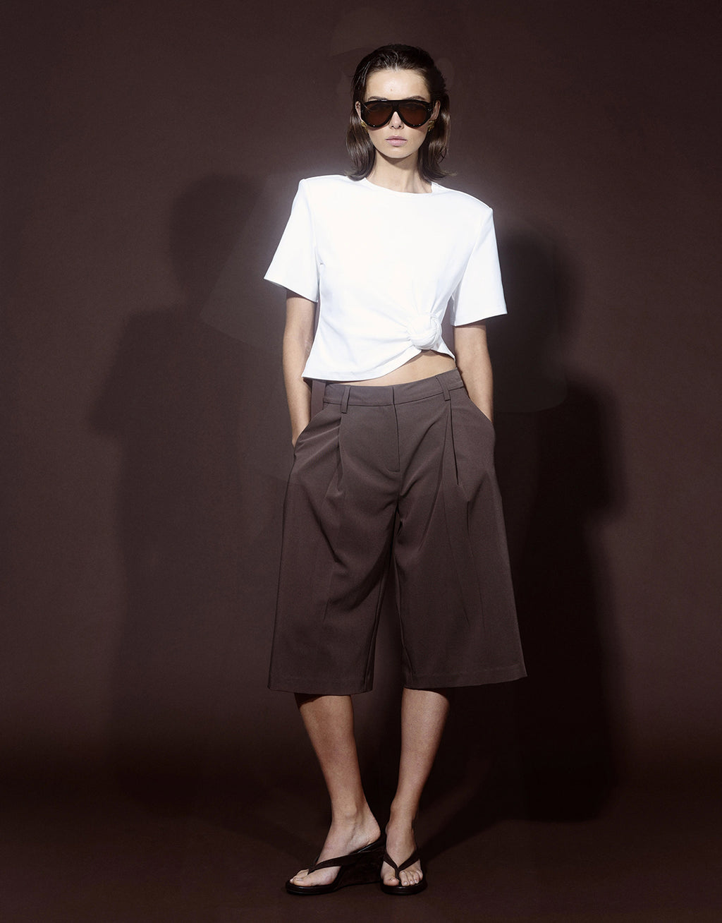 Vault Culotte - Mocha by Mossman - view 2