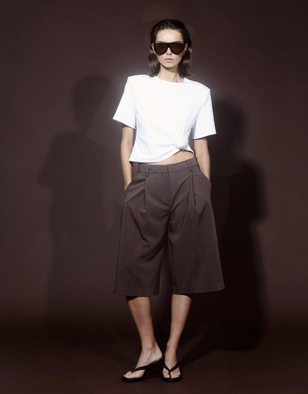 Vault Culotte - Mocha by Mossman - view 2