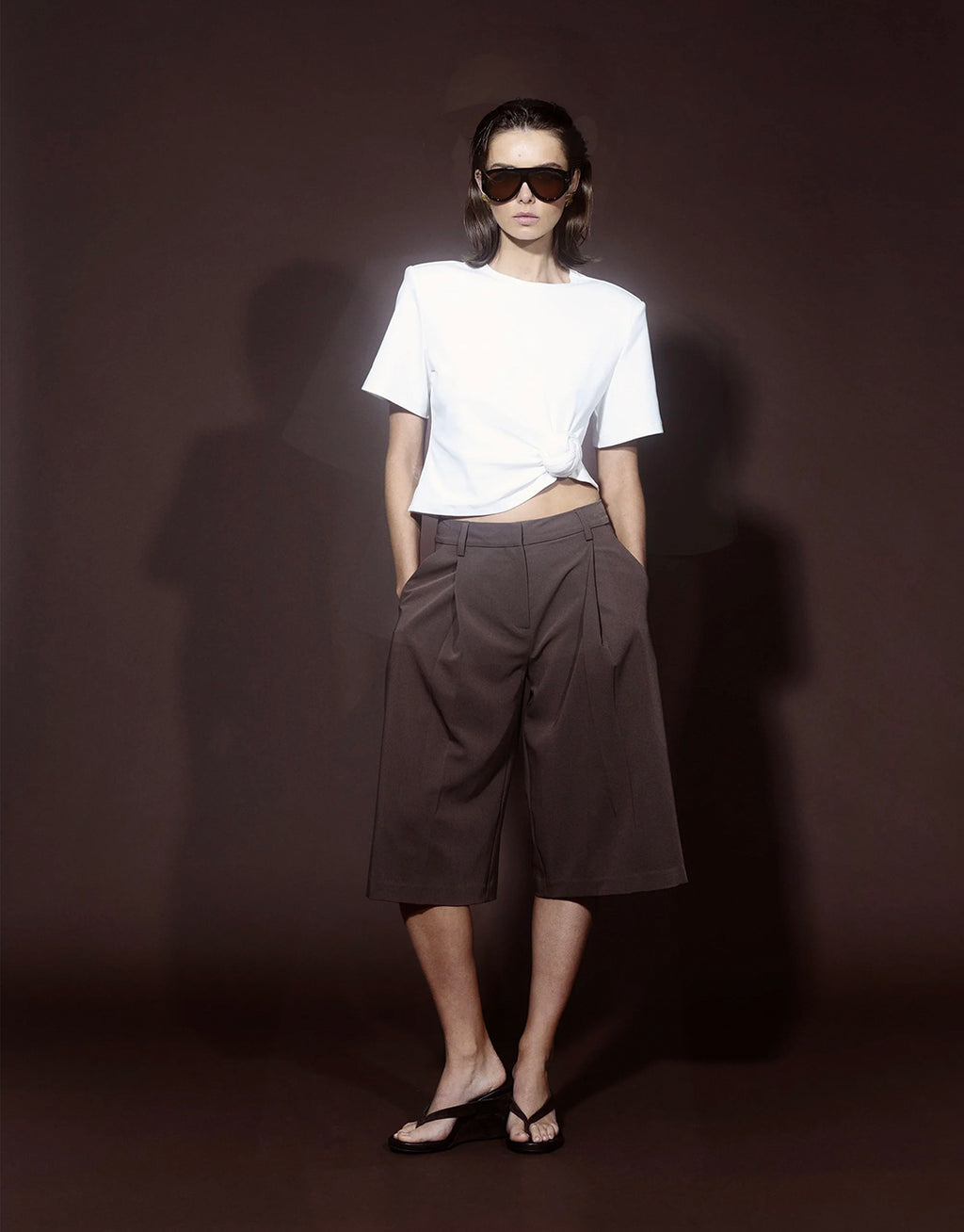 Tied & True Top - White by Mossman - view 2