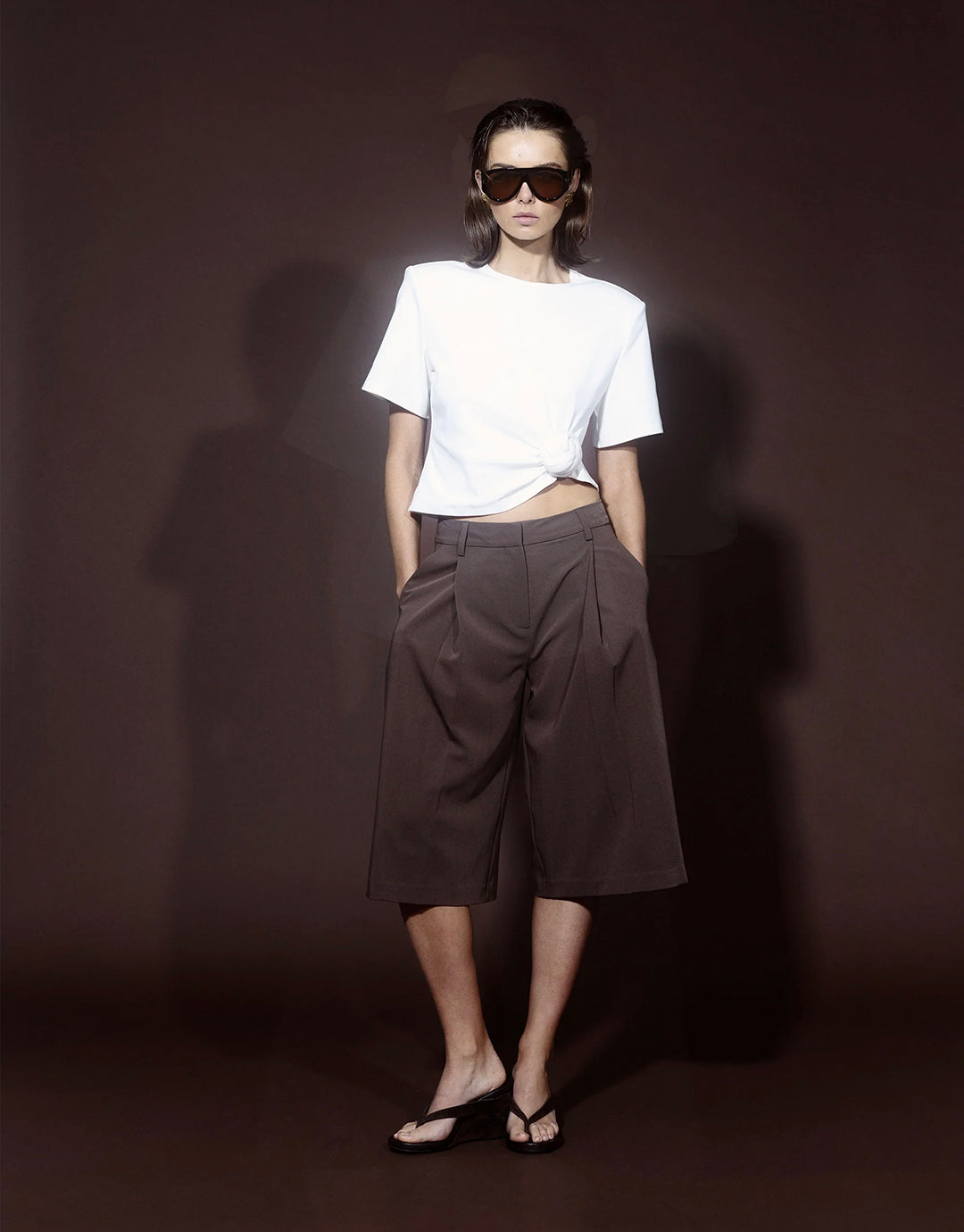 Tied & True Top - White by Mossman - view 2