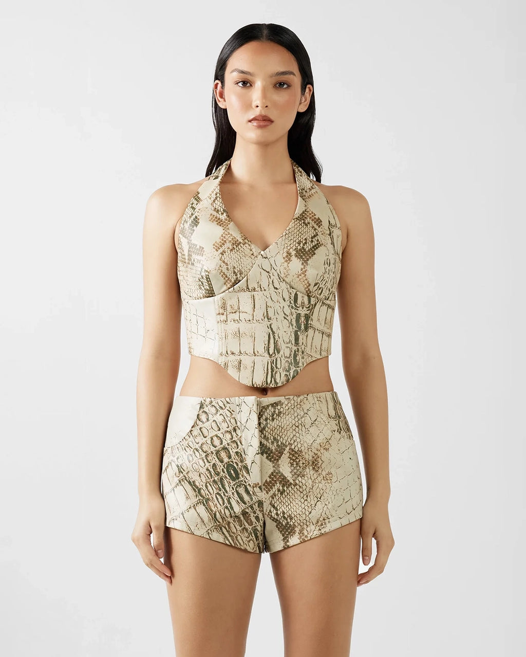 Pru Corset - Scale Print by By Dyln
