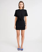 Varley Mini Dress - Black by Pfeiffer - view 2