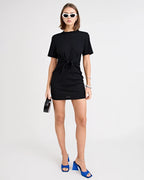 Varley Mini Dress - Black by Pfeiffer