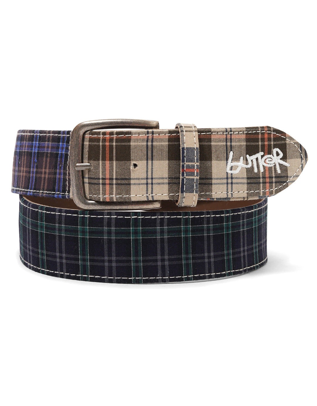 Plaid Belt - Patchwork Plaid by Butter Goods