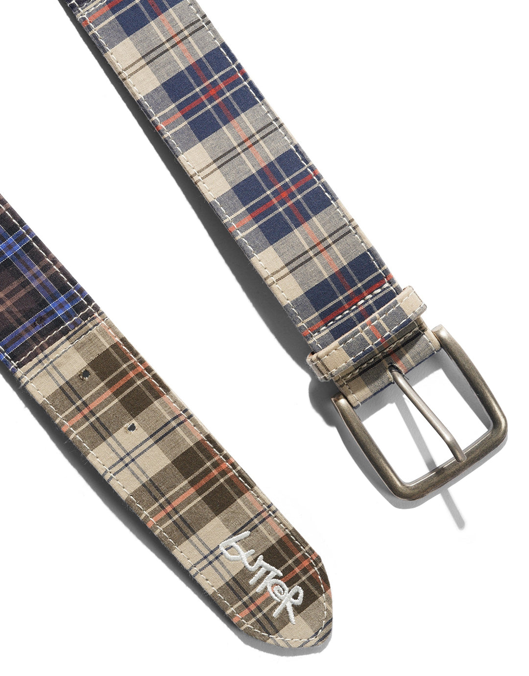 Plaid Belt - Patchwork Plaid by Butter Goods - view 2