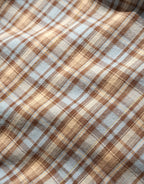 Plaid Equipment Anorak Jacket - Sky / Tan by Butter Goods - view 4