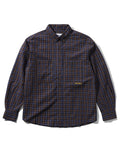 Plaid Shirt - Brown / Cobalt by Butter Goods