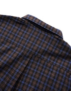 Plaid Shirt - Brown / Cobalt by Butter Goods - view 5