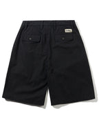 Pleated Shorts - Washed Black by Butter Goods - view 2