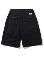 Pleated Shorts - Washed Black by Butter Goods - view 2
