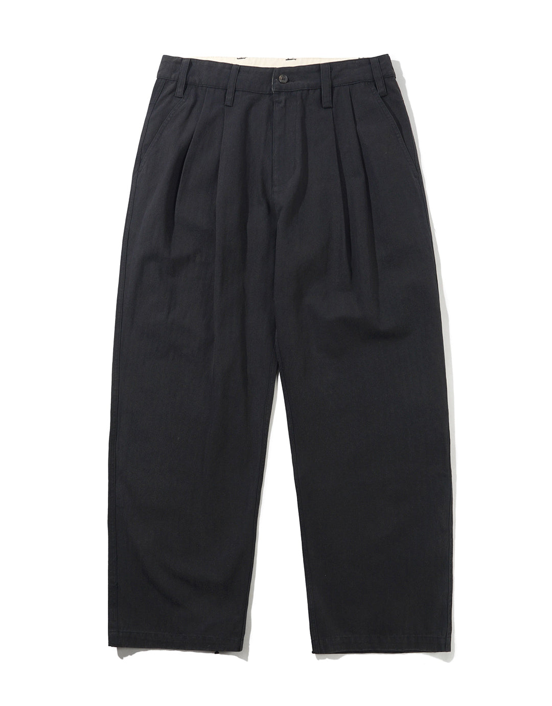 Pleated Trousers - Washed Black by Butter Goods