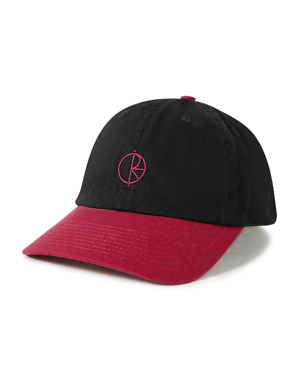 Stroke Logo Sai Cap - Black / Redcurrent